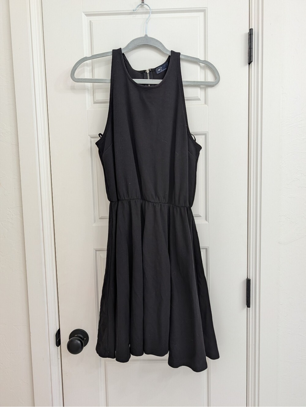 Sleeveless flared GAP mini dress